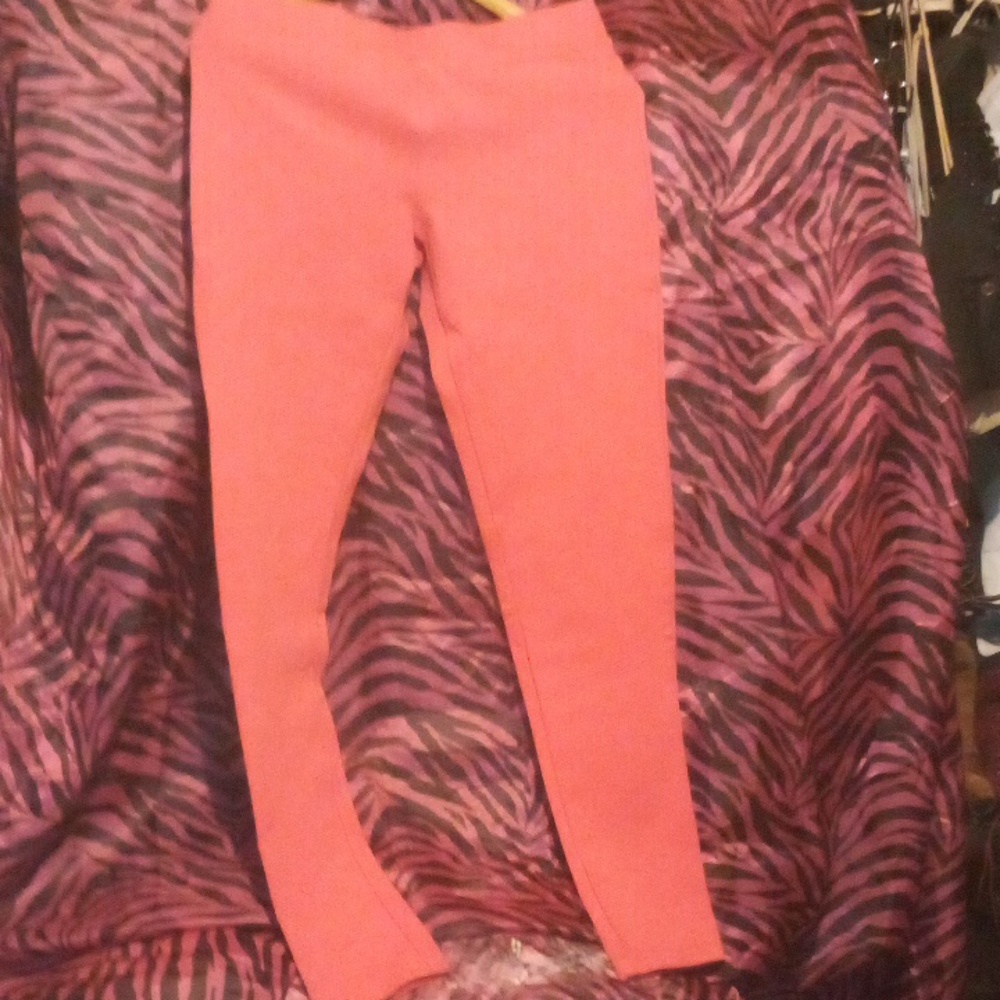 Paniz peach stretch pants.  Super comfortable.  NWOT